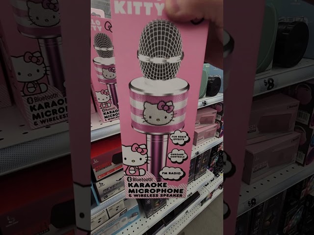 Vídeo relacionado con OTL Technologies Micrófono Karaoke Hello Kitty con Altavoz inalámbrico y Luces LED