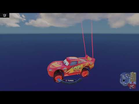 Cars 3: Driven to Win Thomasville playground 1 Player playing around with McQueen