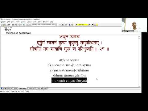 Session 31 Bhagavadgita HG Chaitanya Prasad Prj Bhakti Shastri Gachibowli Satsang 12 Sep 23