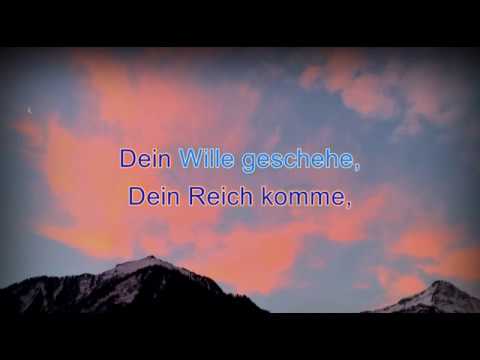 Vater unser, der du bist im Himmel - Playback mit Melodiestimme