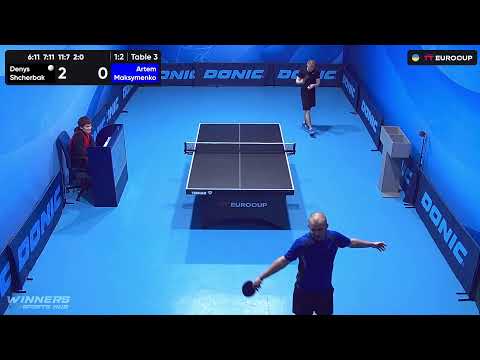 11:35 Denys Shcherbak - Artem Maksymenko 08.10.2023 TT Euro.Cup Ukraine Star. TABLE 3