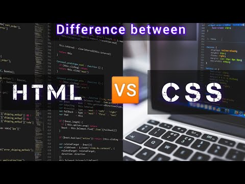 HTML VS CSS Explain The Difference between Css vs html #computer #computerscience