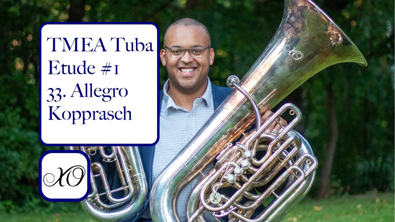 2025-26 TMEA Tuba Etude #1 Kopprasch #33 Allegro [SPONSORED BY XO]
