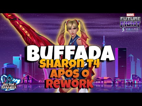 SHARON T-4 (APÓS O REWORK) RE-TESTES PVE - MARVEL FUTURE FIGHT