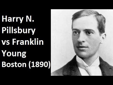 Harry Pillsbury vs Franklin Young - Boston (1890) #27