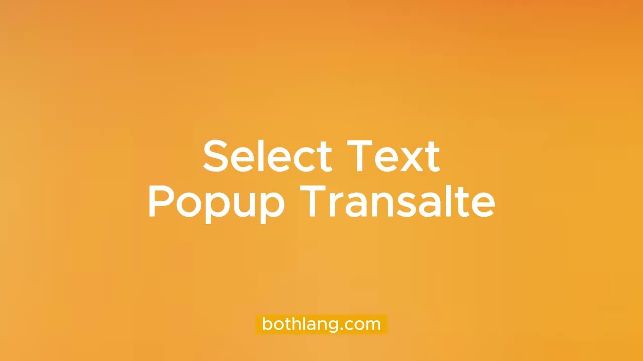 BothLang Demo