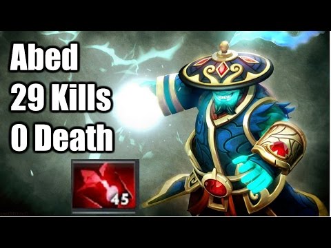 Dota 2 - Abed Storm Spirit - 45 Bloodstone Charges and fountain to fountain DIVE!