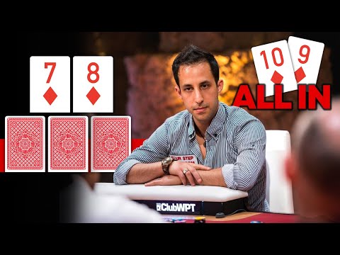 ALL IN With FLUSH Draw for $99,125 Pot at High Stakes Cash Game