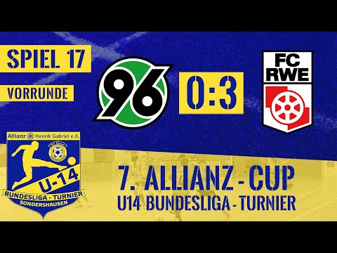 7. Allianzcup 25.01.20 | Spiel 17 | Hannover 96 - FC Rot-Weiß Erfurt 0:3 | Vorrunde