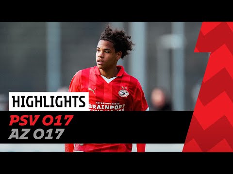 HIGHLIGHTS | PSV O17 doet goede zaken tegen AZ 👏