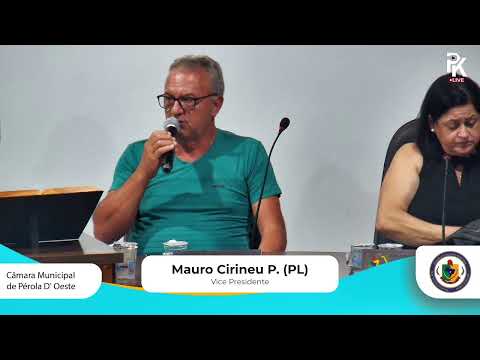 3ª Sessão Ordinária da Câmara Municipal de Perola D ´Oeste PR