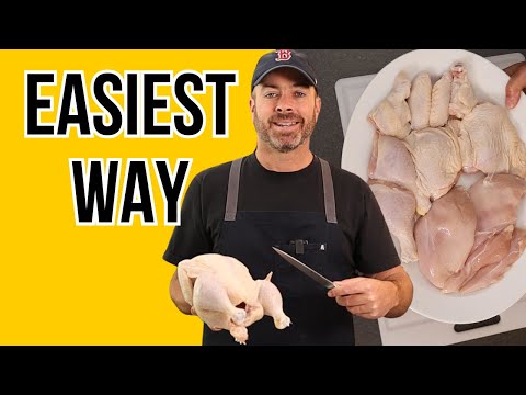 How to Cut Up A Whole Chicken For Beginners | Best Way