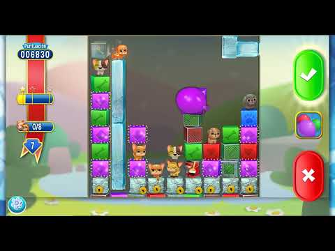 Pet Rescue Saga Nivel 2546 sin booster.-