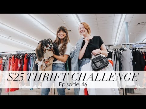 bychloewen $25 Thrift Challenge - Episode 46 // AMAZING OUTERWEAR!
