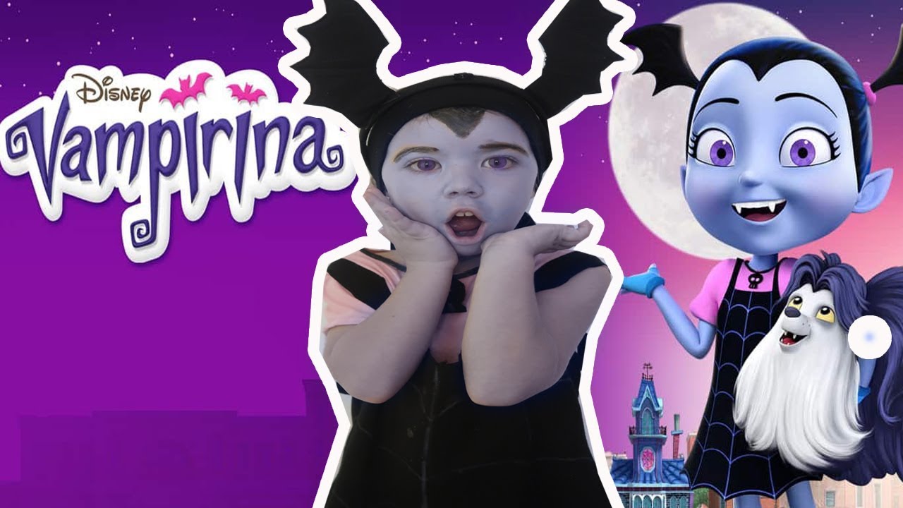 DISFRAZ VAMPIRINA MAKEUP HALLOWEEN 2018🕷Disney Junior✨