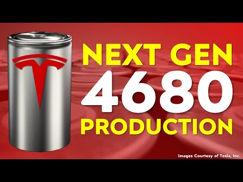 Tesla NEXT GEN 4680 Battery Production + SECRET FACILITY