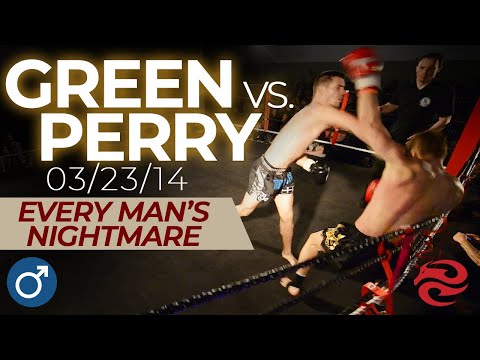 Marley Green (SO8, Falmouth) vs. Jon Perry (Touchgloves, Hayle), Muay Thai fight at Judgement Day 2