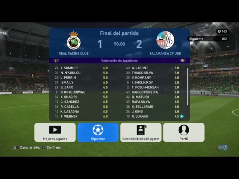 Superleague Racing de Santander vs Salamanca