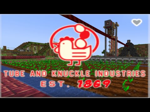 Create Mod Gantry Carriage Crop Harvester - Surviving With Create and More Ep 6