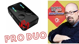 Video thumbnail for iRig Pro Duo I/O Dual Audio Interface for Recording, Practice by Geekazine