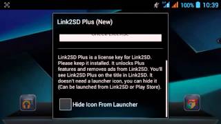 Parchear licencia en Link2SD Plus (New).colo