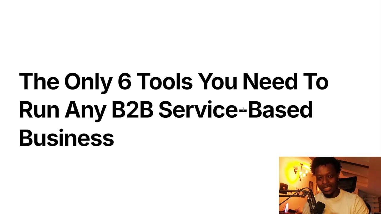 This SIMPLE tech stack will make you 7 figures (B2B AI Automation)