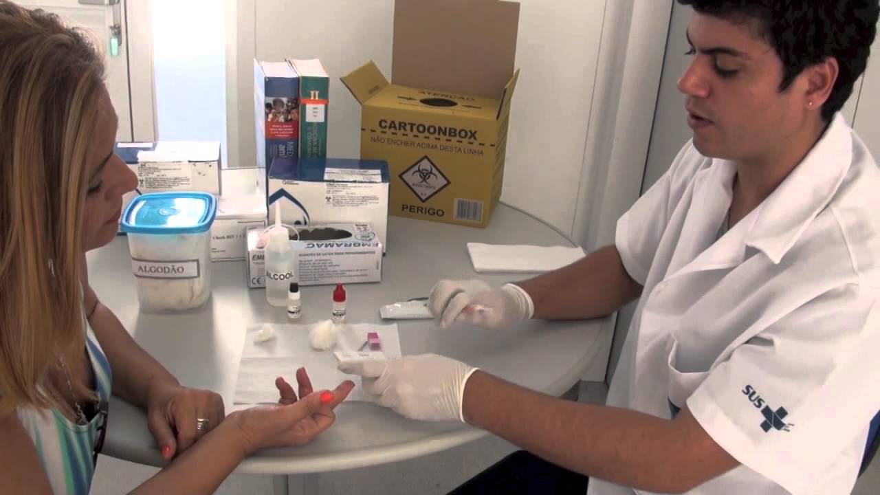 Técnica de Realização dos Testes Rápidos de HIV e Sifilis  720p