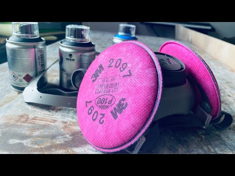 Best Respirator for Spray Painting?? 3M Respirator with P100 2097 Filters
