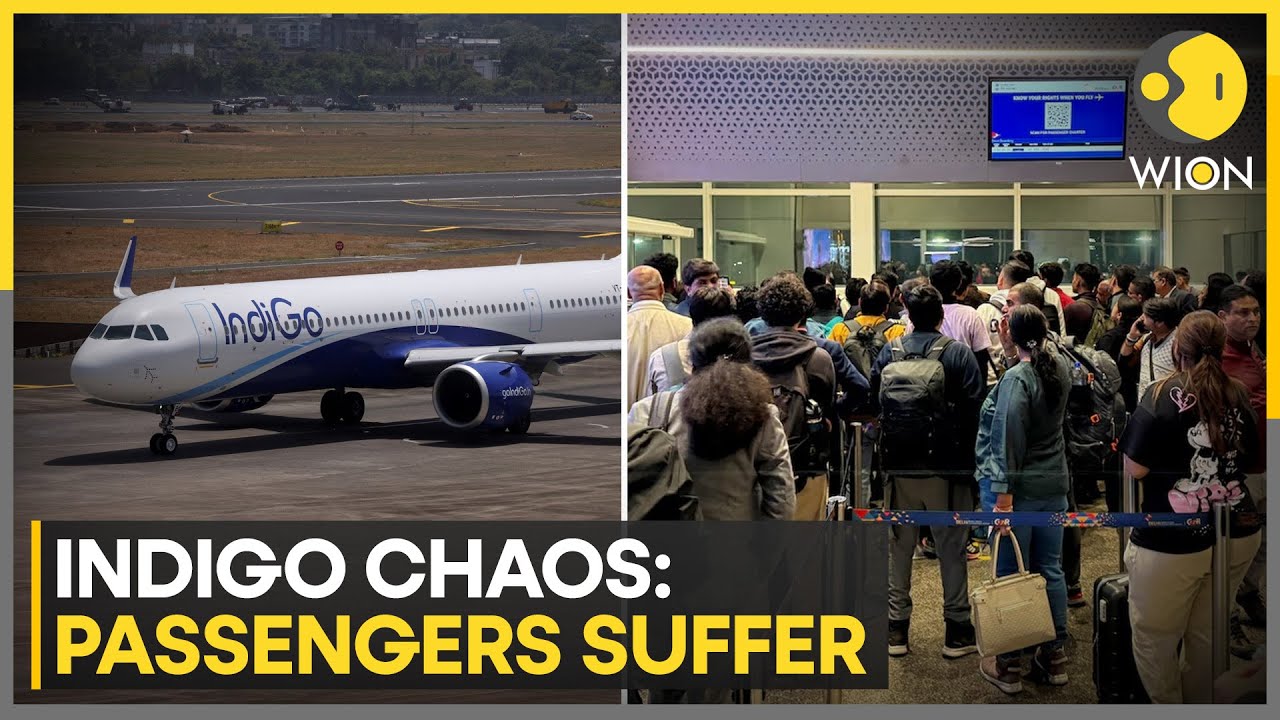 Indigo Crisis: Indigo Cancels 1,800 Flights, Leaves Passengers in Lurch | WION