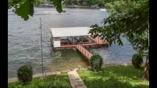 preview picture of video 'Conveniently Located Lake of the Ozarks Lakefront Home – Gorgeous Views – Private Dock in Cove'