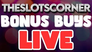 LIVE BONUS BUY SESSION ON TUESDAY - SUBSCRIBE TO THE SLOTS CORNER - Toms Big Win Online Slot Stream Video