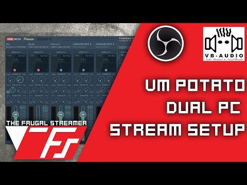 Voicemeeter Potato Beta:  Dual Stream PC Setup Tutorial