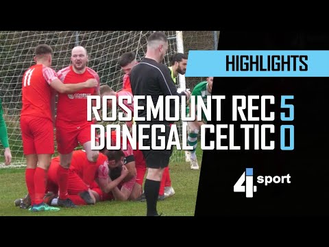 Rosemount Rec 5 - 0 Donegal Celtic - 11 Mar 23