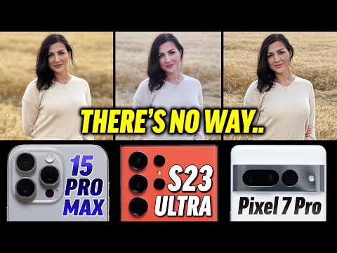 15 Pro vs S23 Ultra vs Pixel 7 Pro: Unbiased Camera Test
