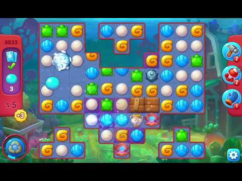 Fishdom Hard Level 9833 (with Double Lightning Boosters) @choraelmin