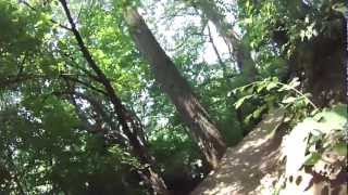 preview picture of video 'Town Run Mountain Bike Crash on Tetanus Hill'