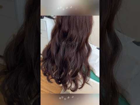 #LOURICH Hair Color 7.77+7.75 with 9% color developer result