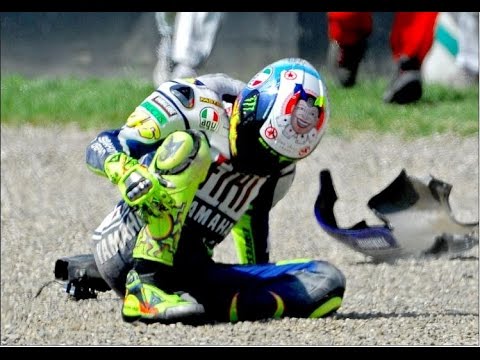 Aragon 2014 -  MotoGP - Valentino Rossi Crash