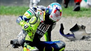 Aragon 2014 -  MotoGP - Valentino Rossi Crash
