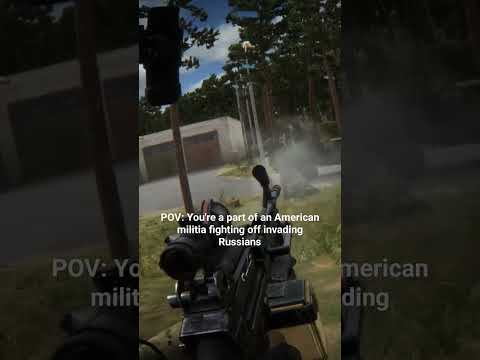 POV of an American militia fighting off Russians #gaming #reforger #armareforger