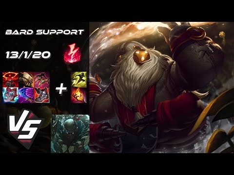 SUPPORT Bard vs Pyke - NA Grandmaster Patch 25.S2.4