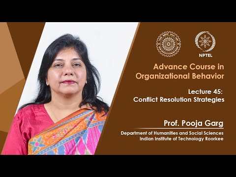 Advance Course in Organizational Behavior Promo Video By Prof Pooja Garg