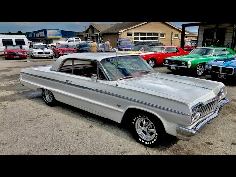 Test Drive 1964 Chevrolet Impala SS 4 Speed SOLD $27,900 Maple Motors #592