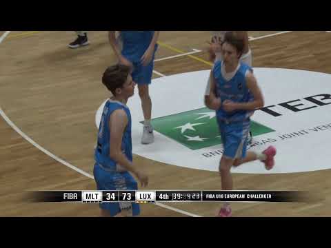 Malta-Luxembourg FIBA U16 European Challenger