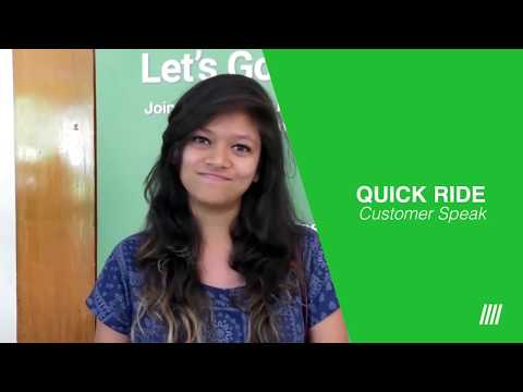 Quick Ride for a safer today, tomorrow