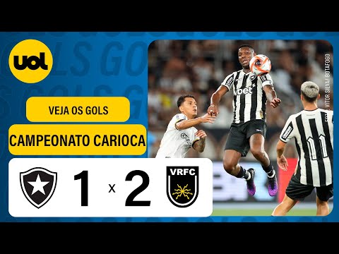 BOTAFOGO 1 X 2 VOLTA REDONDA: CAMPEONATO CARIOCA 2025, VEJA OS GOLS!