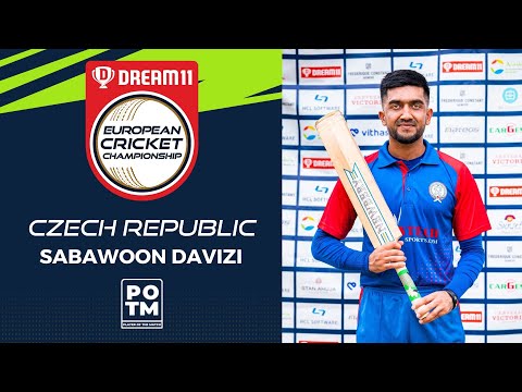 POTM: S.Davizi - Group A, Match 2 - CZR vs POR | Highlights | Dream11 ECC, 2022 | ECC22.002