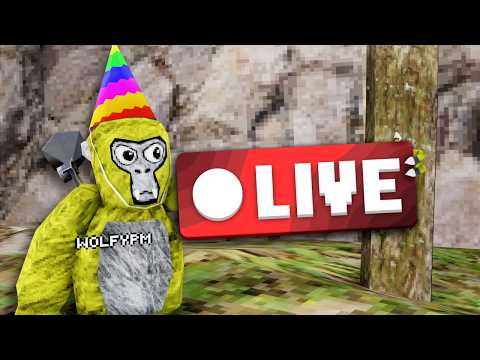 GORILLA TAG LIVE — PLAYING WITH VIEWERS