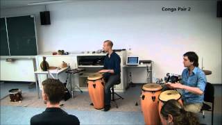 Percussion workshops for Cuban rhythms pt.2