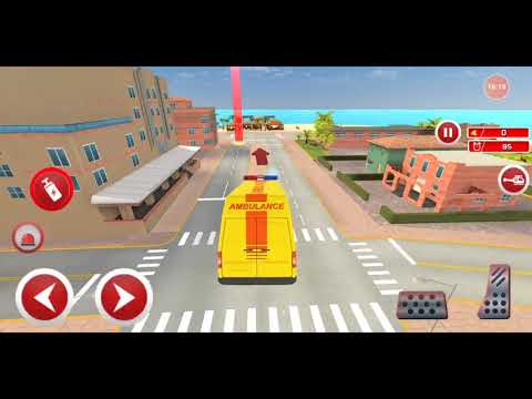 Flying Ambulance Rescue Emergency Drive - Android Gameplay